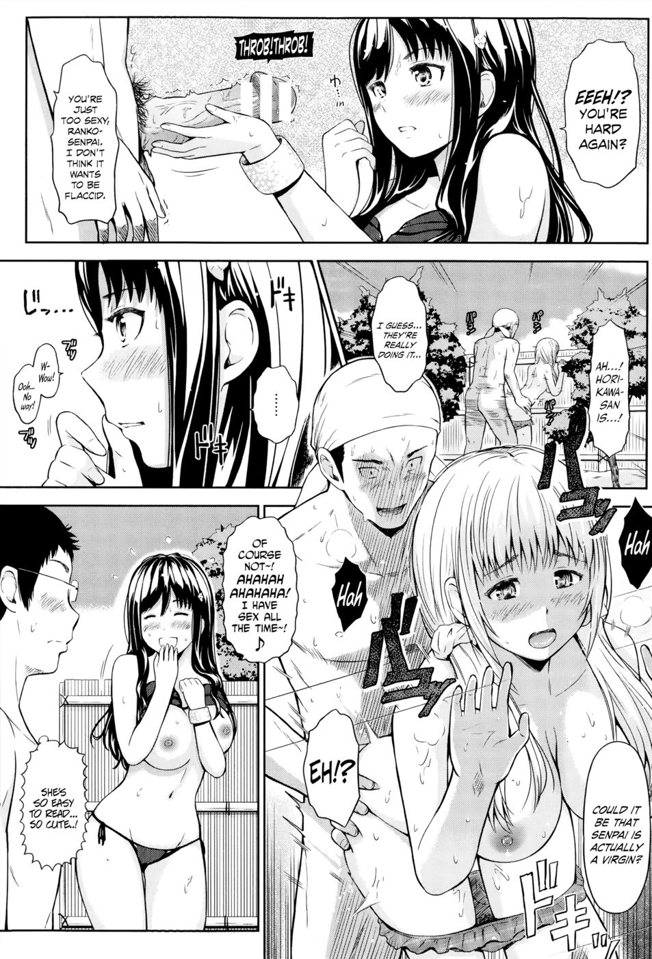 Hentai Manga Comic-Swap on the Beach!!-Read-13